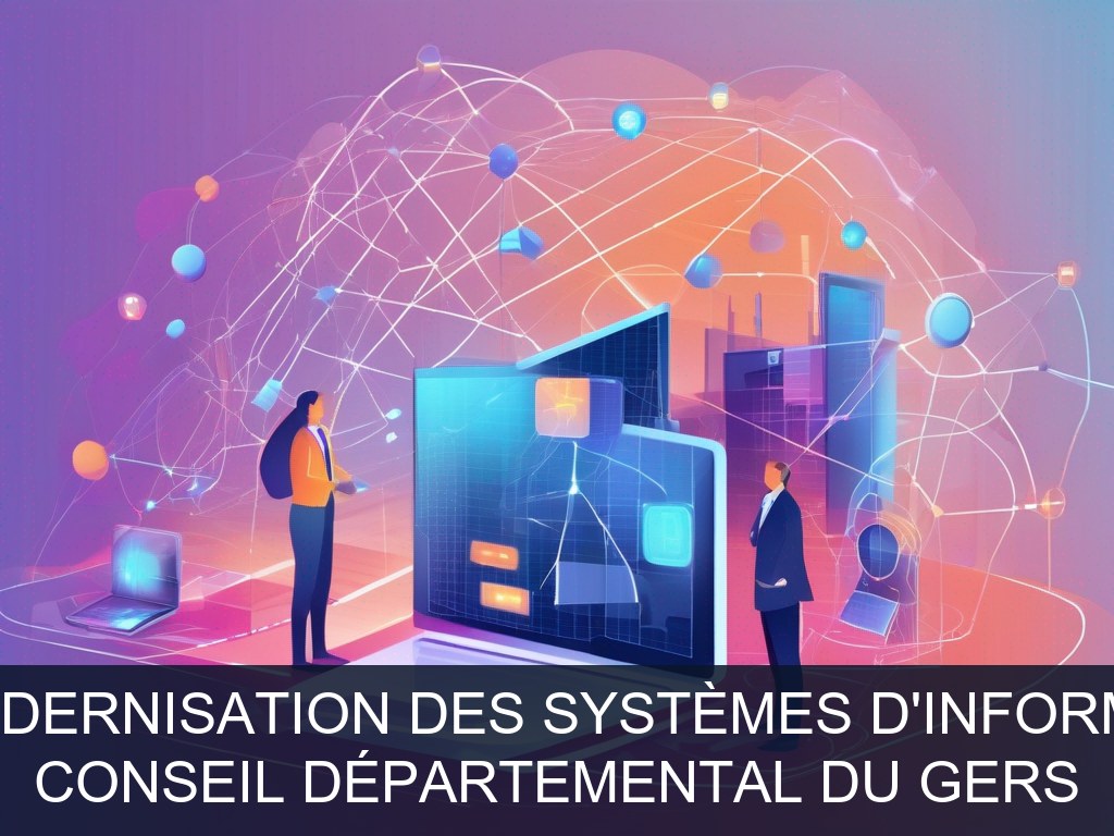 Illustration pour Conseil Départemental du Gers: Pilotage et modernisation des systèmes d'information sociaux (Potentiel à Court Terme)