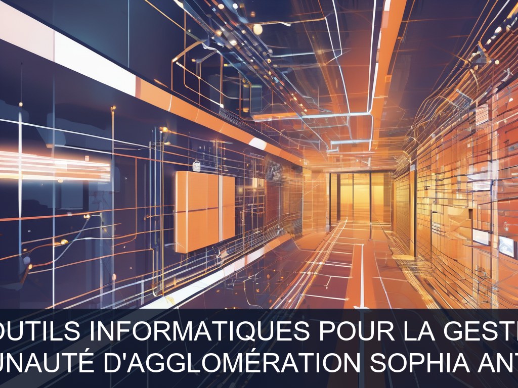 Illustration pour Communauté d'agglomération Sophia Antipolis: Optimisation des outils informatiques pour la gestion administrative