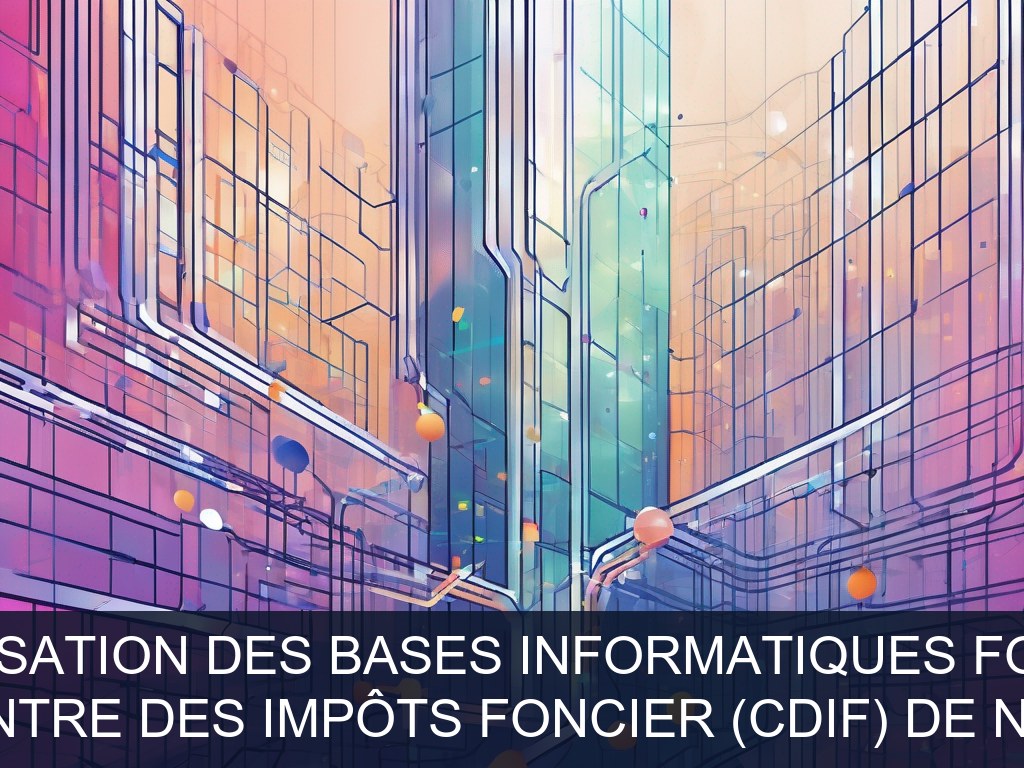 Illustration pour Centre des impôts foncier (CDIF) de Nice: Modernisation des bases informatiques foncières (Potentiel à Court Terme)
