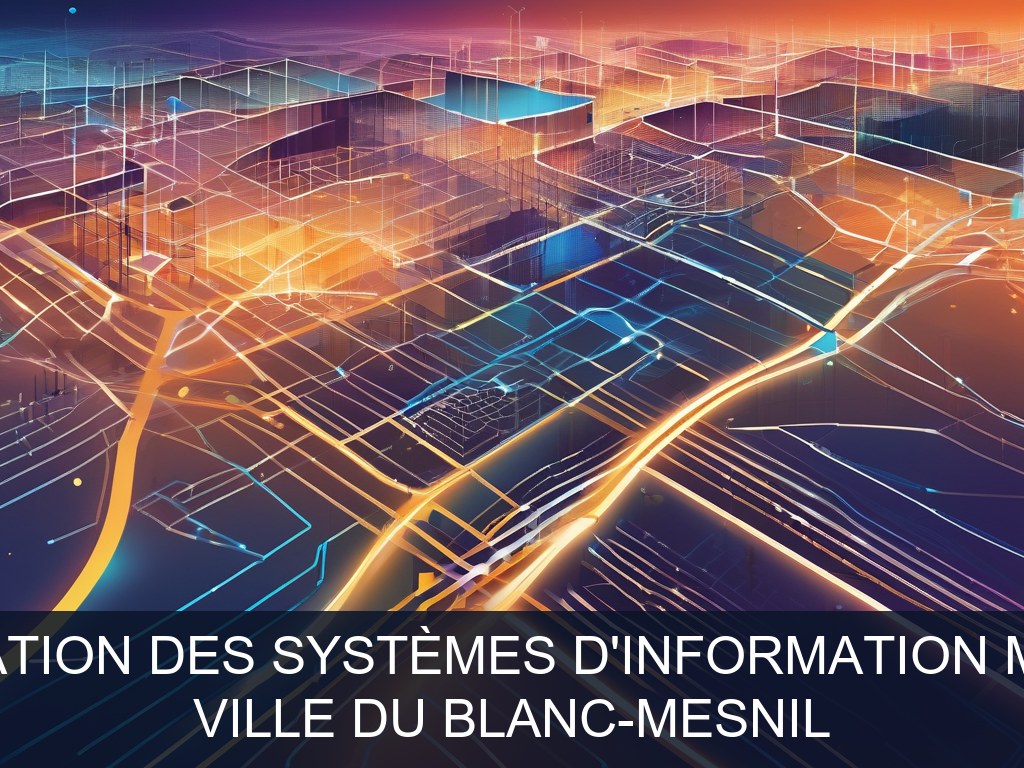 Illustration pour Ville du Blanc-Mesnil: Modernisation des systèmes d'information municipaux
