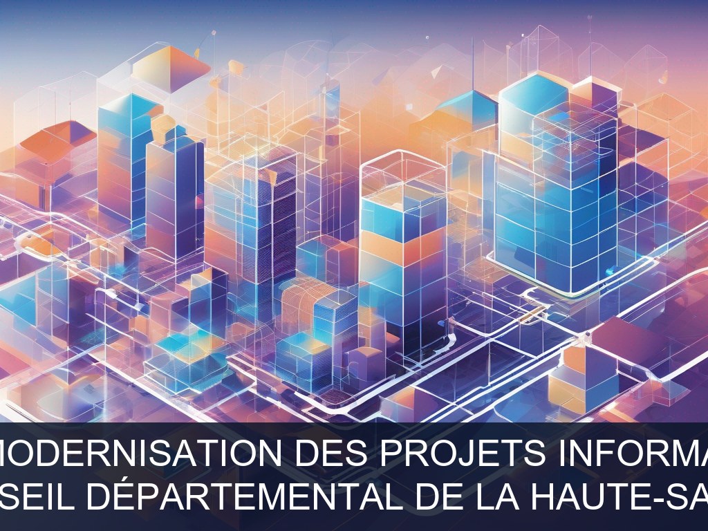 Illustration pour Conseil Départemental de la Haute-Saône: Pilotage et modernisation des projets informatiques et RH (Potentiel à Court Terme)