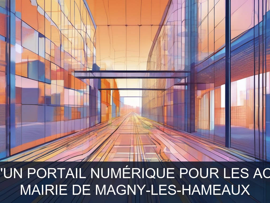 Illustration pour Mairie de Magny-les-Hameaux: Développement d'un portail numérique pour les activités de loisirs