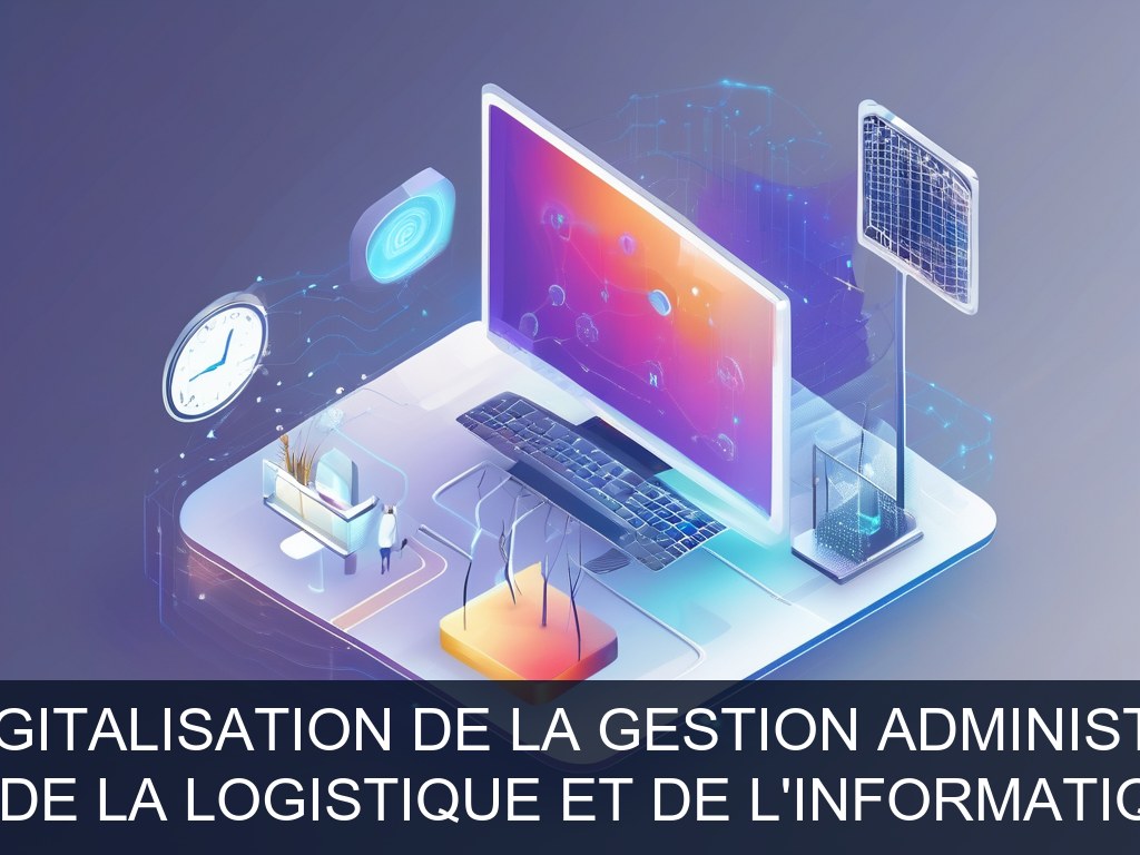 Illustration pour Bureau de la Logistique et de l'Informatique (BLII): Automatisation et digitalisation de la gestion administrative et logistique