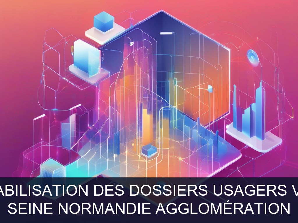 Illustration pour Seine Normandie Agglomération: Optimisation et fiabilisation des dossiers usagers via progiciel dédié (Potentiel à Court Terme)