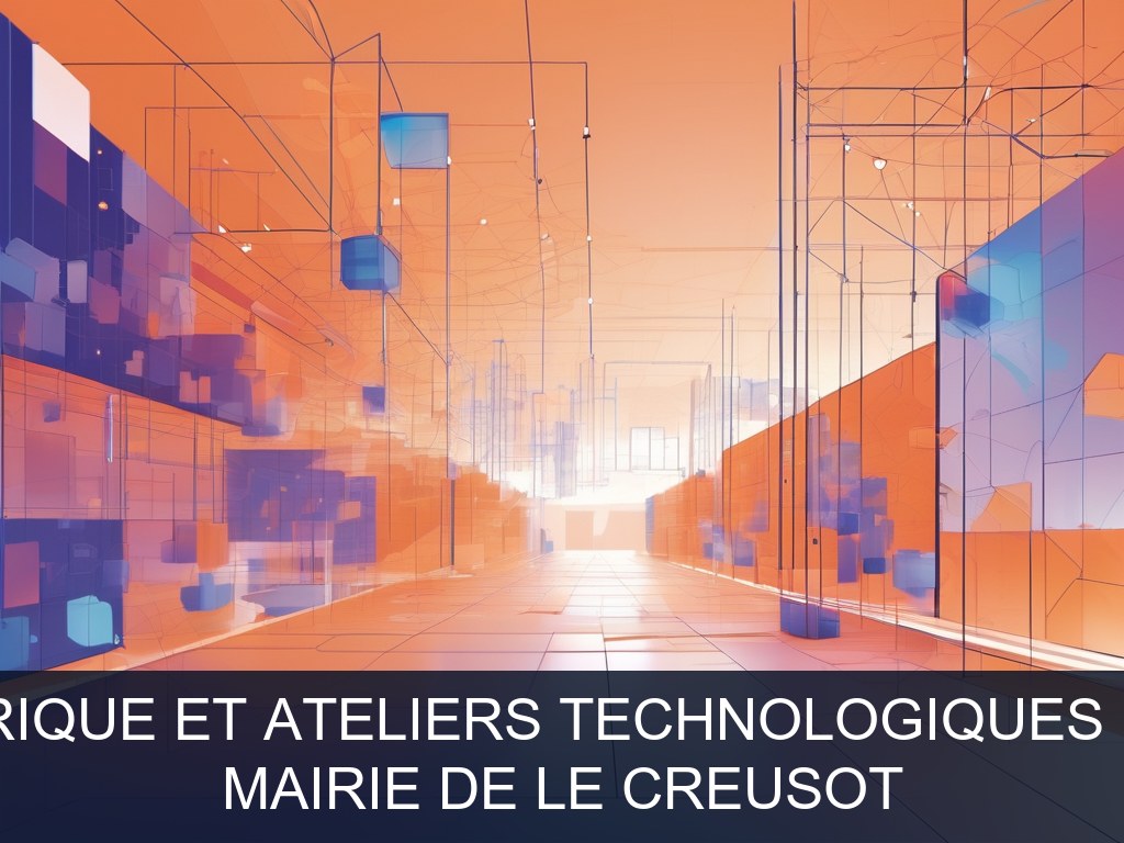 Illustration pour Mairie de Le Creusot: Animation numérique et ateliers technologiques pour les jeunes