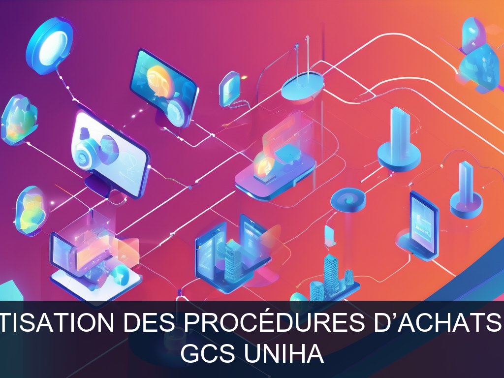 Illustration pour GCS UniHA: Optimisation et automatisation des procédures d’achats publics dématérialisés (Potentiel à Court Terme)