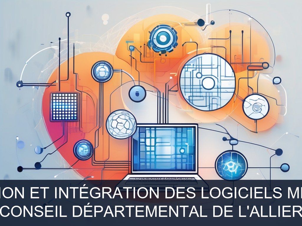 Illustration pour Conseil Départemental de l'Allier: Optimisation et intégration des logiciels métiers PMI (Potentiel à Court Terme)