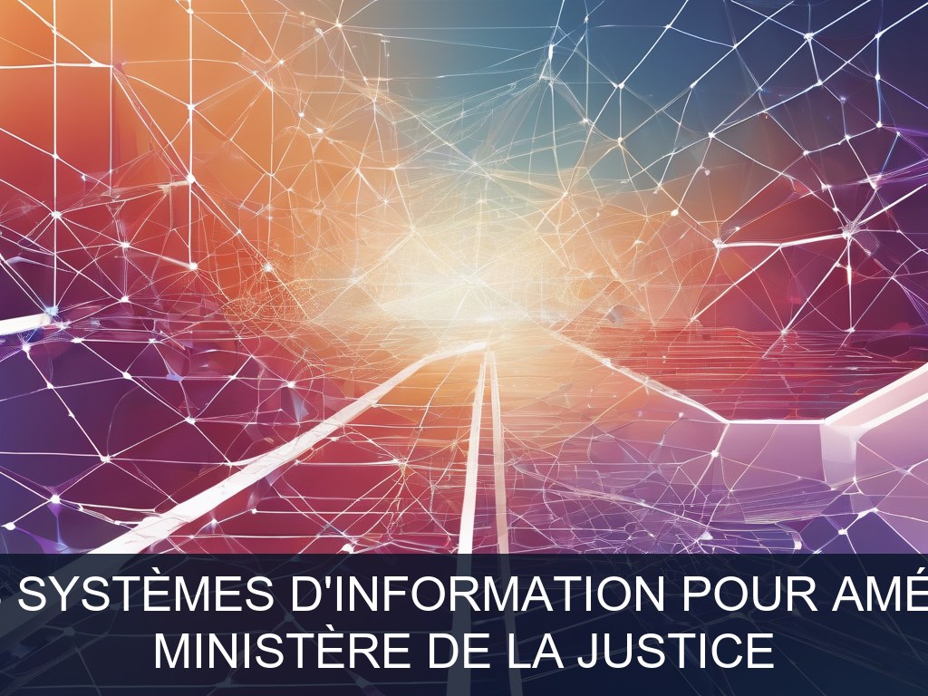 Illustration pour Ministère de la Justice: Modernisation des systèmes d'information pour améliorer l'efficacité (Potentiel à Court Terme)