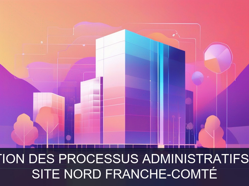 Illustration pour Site Nord Franche-Comté: Digitalisation des processus administratifs des pôles (Potentiel à Court Terme)