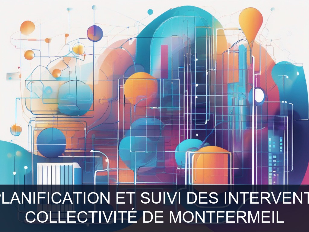 Illustration pour Collectivité de Montfermeil: Digitalisation de la planification et suivi des interventions de maintenance (Potentiel à Court Terme)