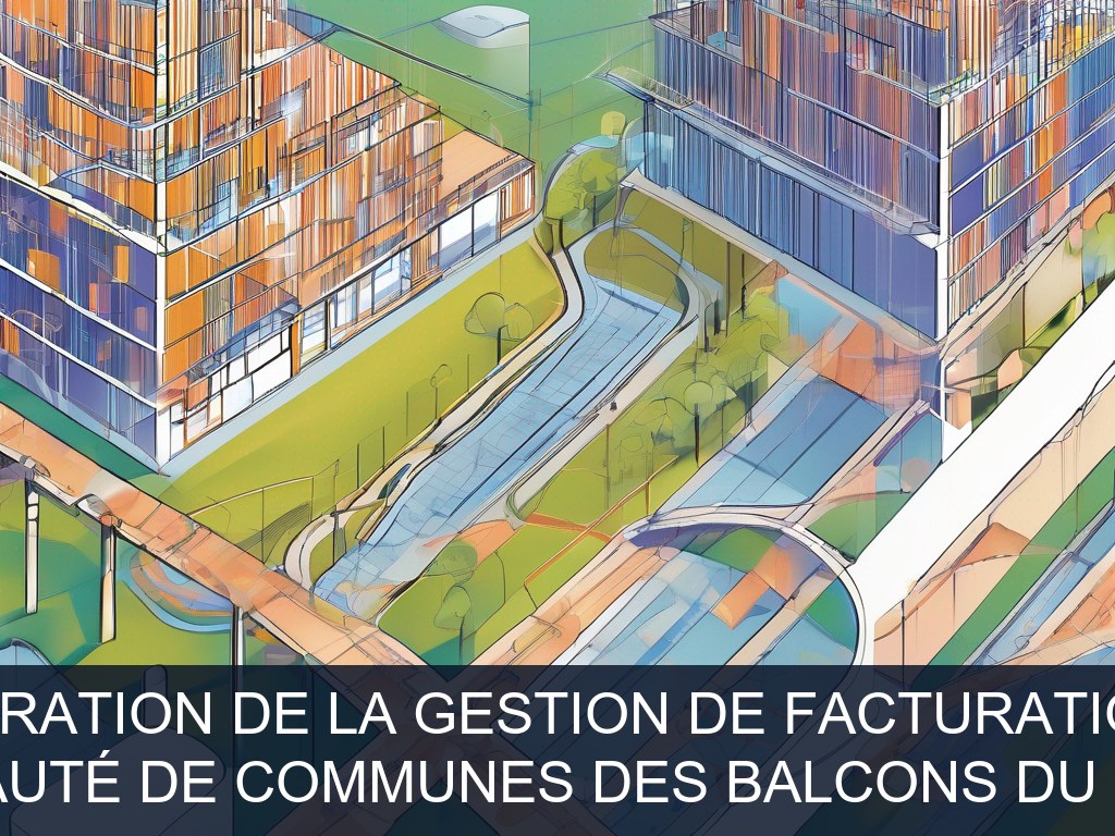 Illustration pour Communauté de Communes des Balcons du Dauphiné: Automatisation et intégration de la gestion de facturation et contrats abonnés (Potentiel à Court Term