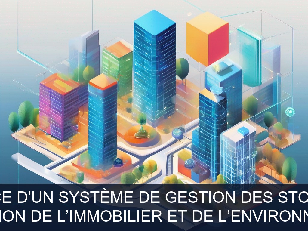 Illustration pour Direction de l’Immobilier et de l’Environnement: Mise en place d'un système de gestion des stocks intégré