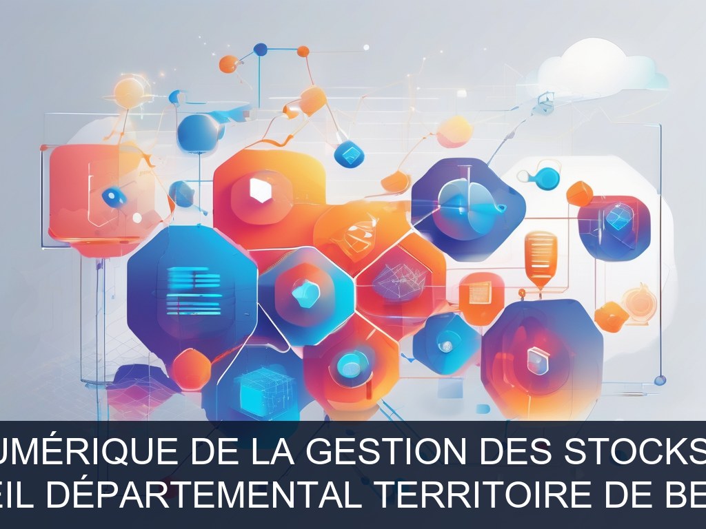 Illustration pour Conseil Départemental Territoire de Belfort: Optimisation numérique de la gestion des stocks et commandes