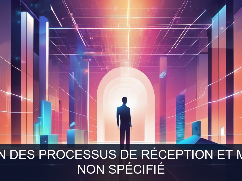 Illustration pour Non spécifié: Digitalisation des processus de réception et mise en stock