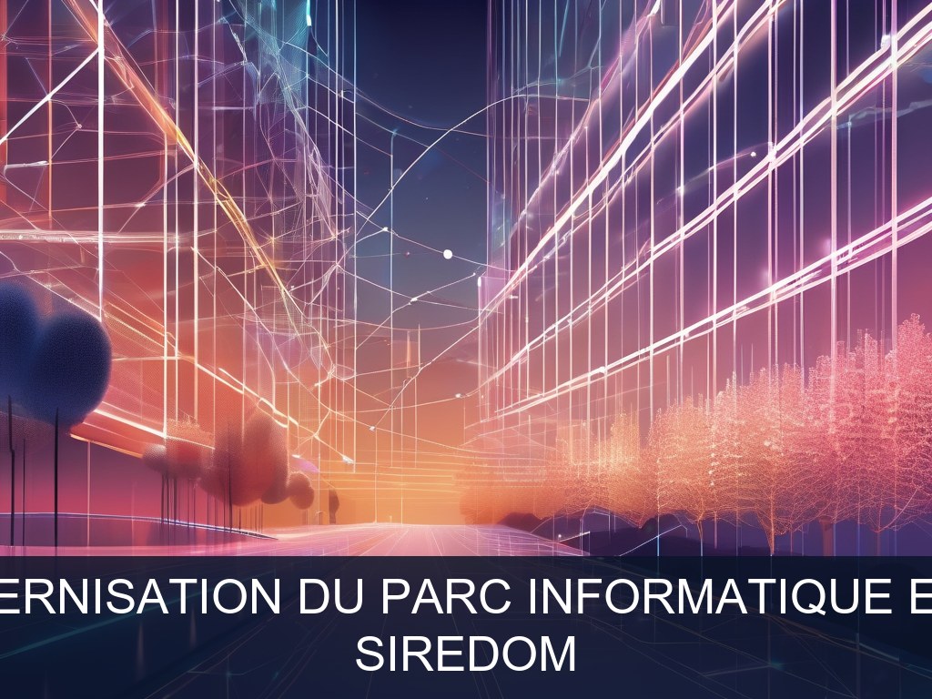 Illustration pour SIREDOM: Gestion et modernisation du parc informatique et téléphonique (Potentiel à Court Terme)