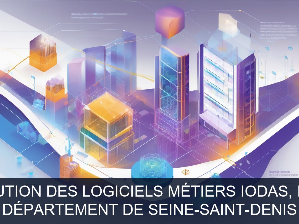 Illustration pour Département de Seine-Saint-Denis: Administration et évolution des logiciels métiers IODAS, IGDA, Multigest, Ps Soft (Potentiel à Court Terme)