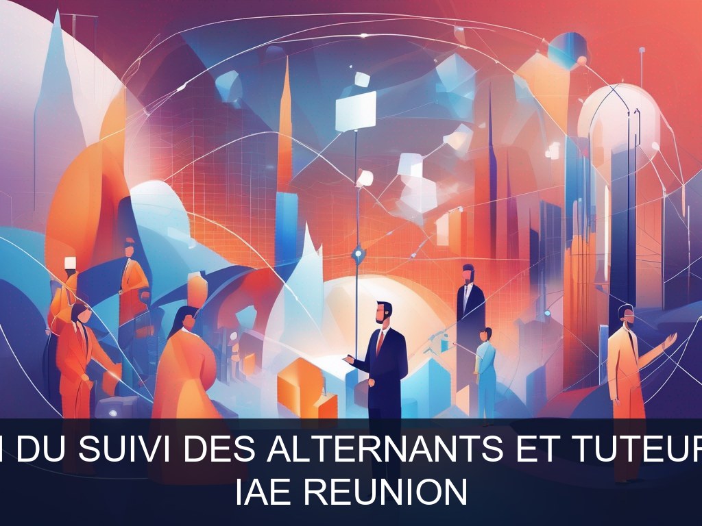 Illustration pour IAE REUNION: Digitalisation du suivi des alternants et tuteurs entreprise (Potentiel à Court Terme)