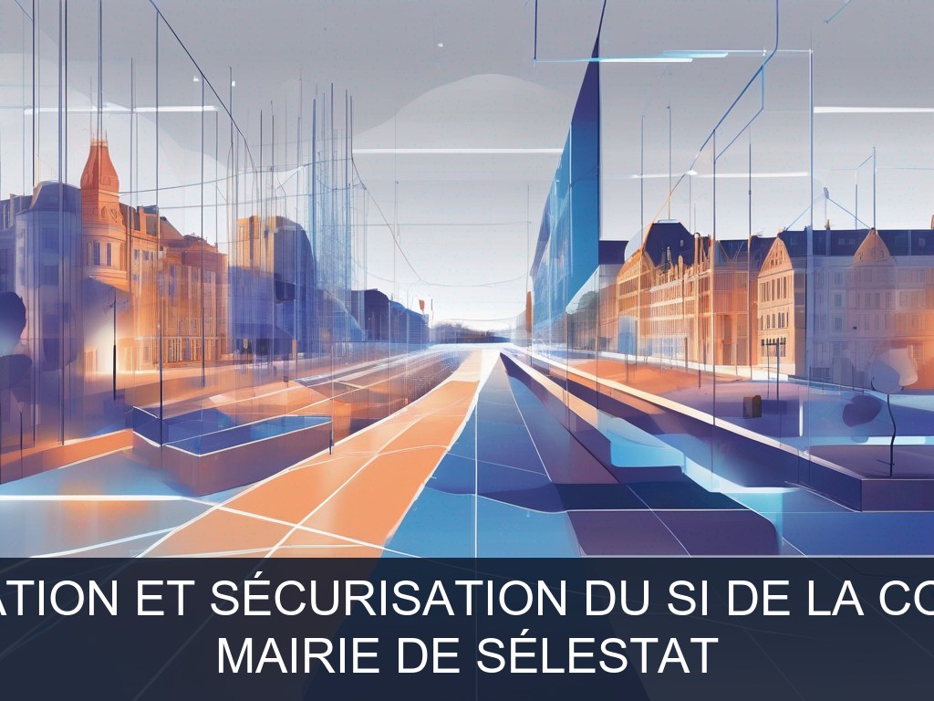 Illustration pour Mairie de Sélestat: Modernisation et sécurisation du SI de la collectivité (Potentiel à Court Terme)