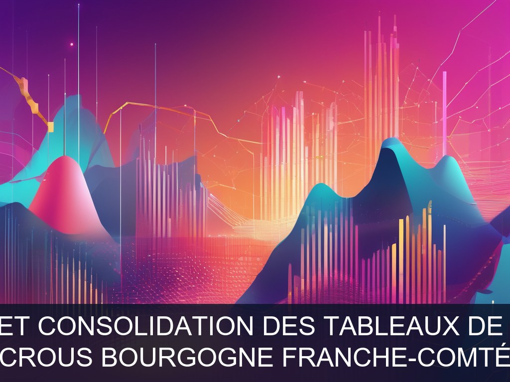 Illustration pour CROUS Bourgogne Franche-Comté: Automatisation et consolidation des tableaux de bord financiers (Potentiel à Court Terme)