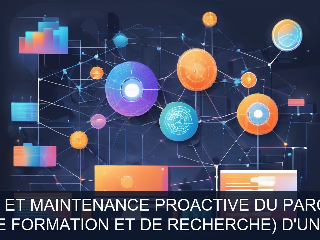 Illustration pour UFR (Unité de Formation et de Recherche) d'une université: Modernisation et maintenance proactive du parc informatique (Potentiel à Court Terme)