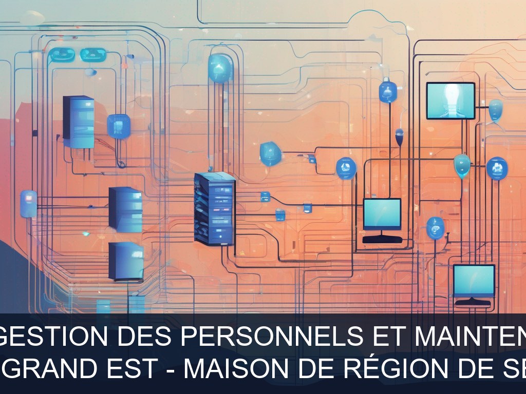 Illustration pour Région Grand Est - Maison de Région de Sélestat: Optimisation de la gestion des personnels et maintenance informatique