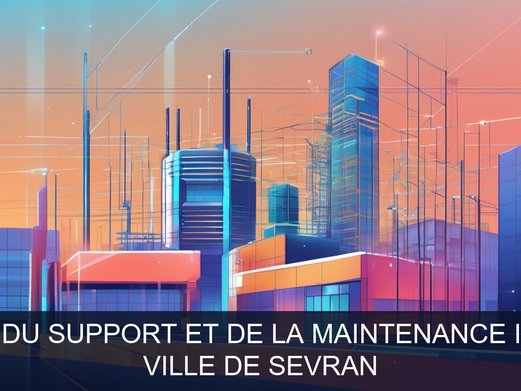 Illustration pour Ville de Sevran: Optimisation du support et de la maintenance informatique (Opportunité Urgente)