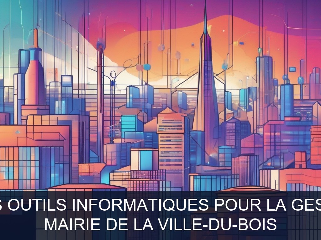 Illustration pour Mairie de la VILLE-DU-BOIS: Modernisation des outils informatiques pour la gestion multi-accueil
