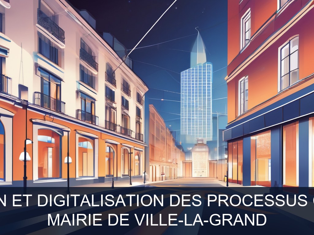 Illustration pour Mairie de Ville-la-Grand: Optimisation et digitalisation des processus comptables