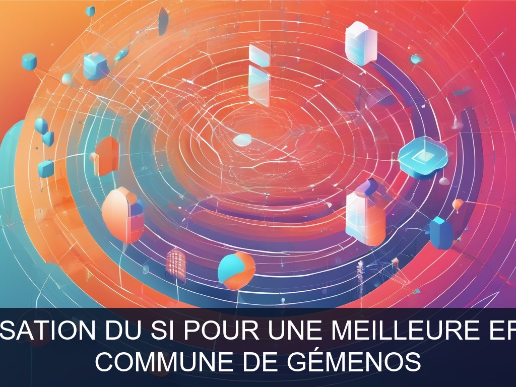 Illustration pour Commune de Gémenos: Modernisation du SI pour une meilleure efficacité