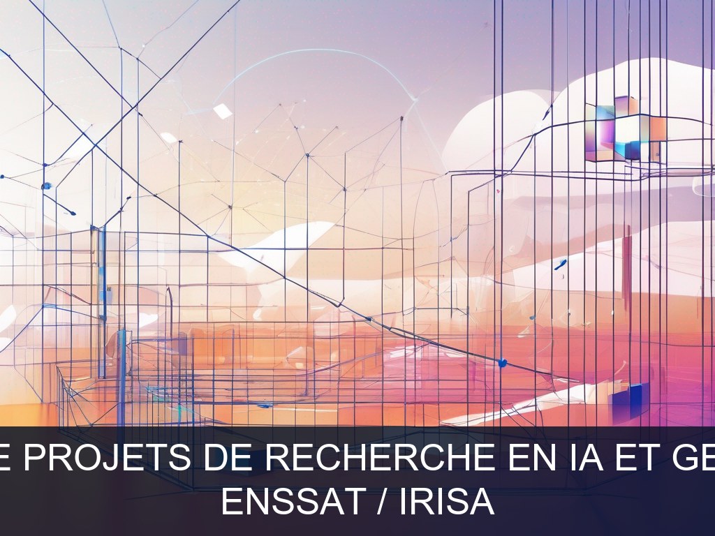 Illustration pour ENSSAT / IRISA: Développement de projets de recherche en IA et gestion de données