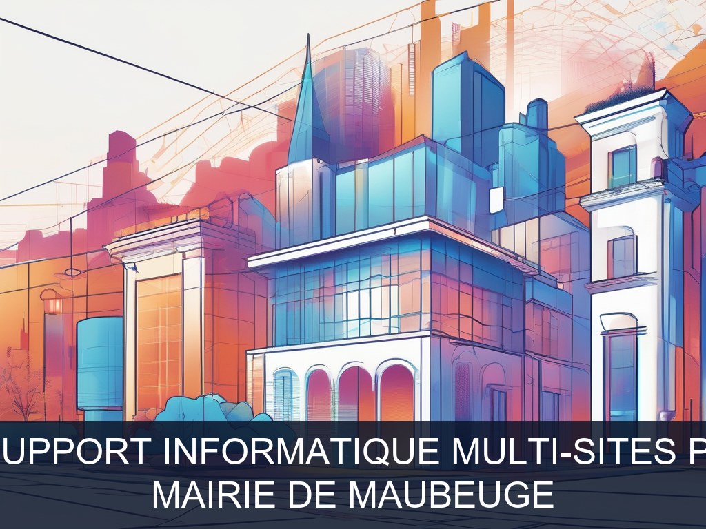 Illustration pour Mairie de Maubeuge: Maintenance et support informatique multi-sites pour collectivité (Potentiel à Court Terme)