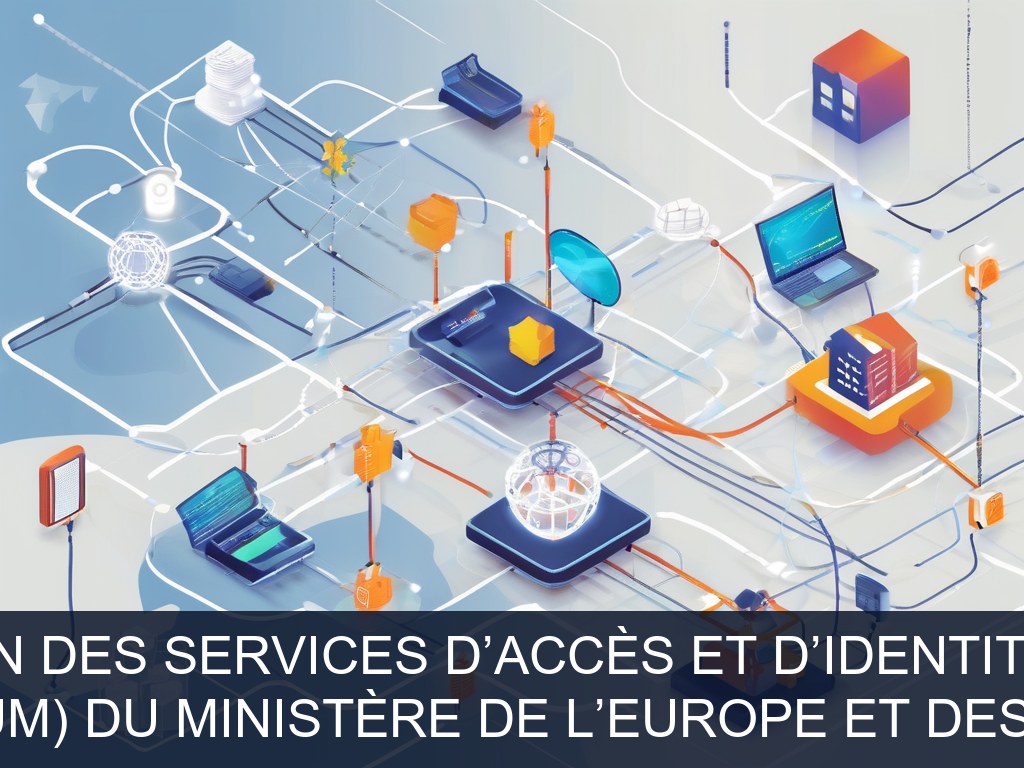 Illustration pour Direction du Numérique (DNUM) du Ministère de l’Europe et des Affaires Étrangères (MEAE): Modernisation des services d’accès et d’identité ministériel