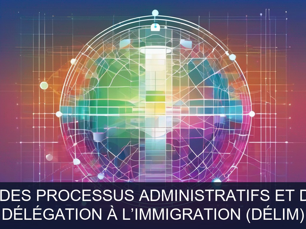 Illustration pour Délégation à l’Immigration (DéLIM): Digitalisation des processus administratifs et de secrétariat