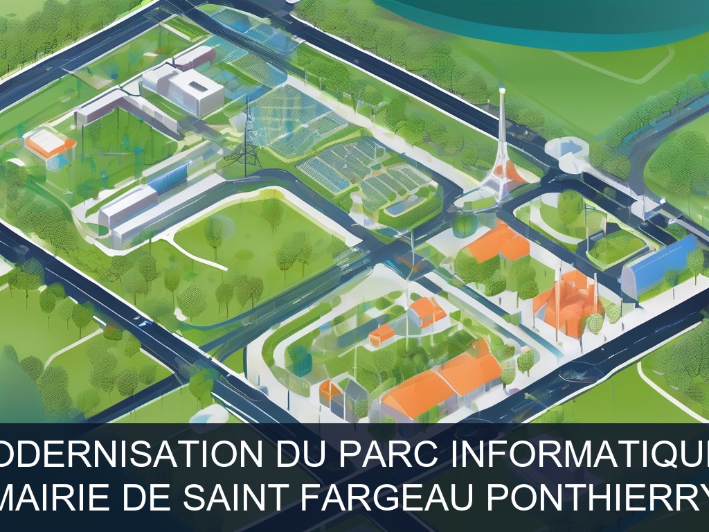 Illustration pour Mairie de Saint Fargeau Ponthierry: Optimisation et modernisation du parc informatique et téléphonique (Opportunité Urgente)