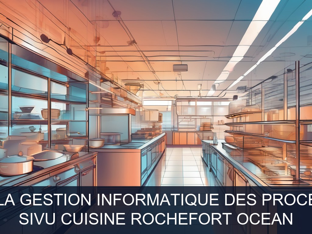 Illustration pour SIVU CUISINE ROCHEFORT OCEAN: Optimisation de la gestion informatique des processus culinaires
