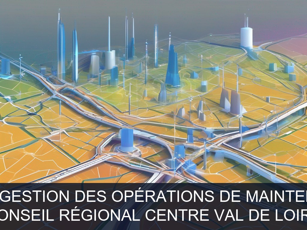 Illustration pour Conseil régional Centre Val de Loire: Optimisation de la gestion des opérations de maintenance et propreté