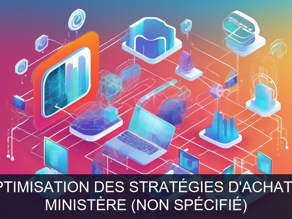 Illustration pour Ministère (non spécifié): Optimisation des Stratégies d'Achat IT (Potentiel à Court Terme)