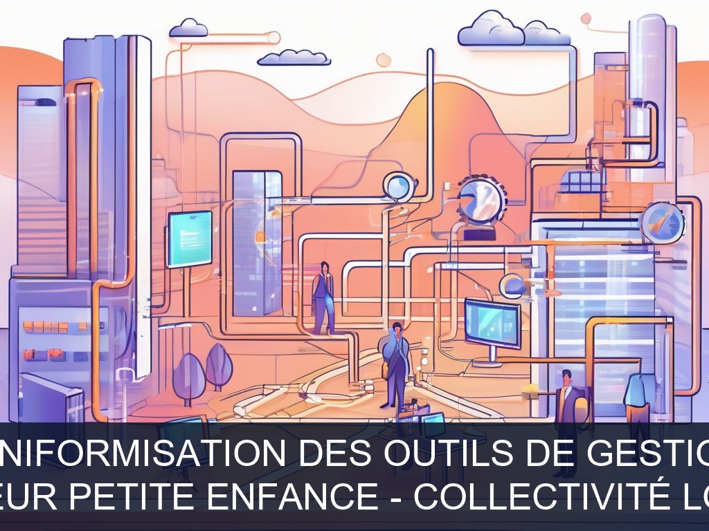 Illustration pour Secteur Petite Enfance - Collectivité locale: Optimisation et uniformisation des outils de gestion administrative