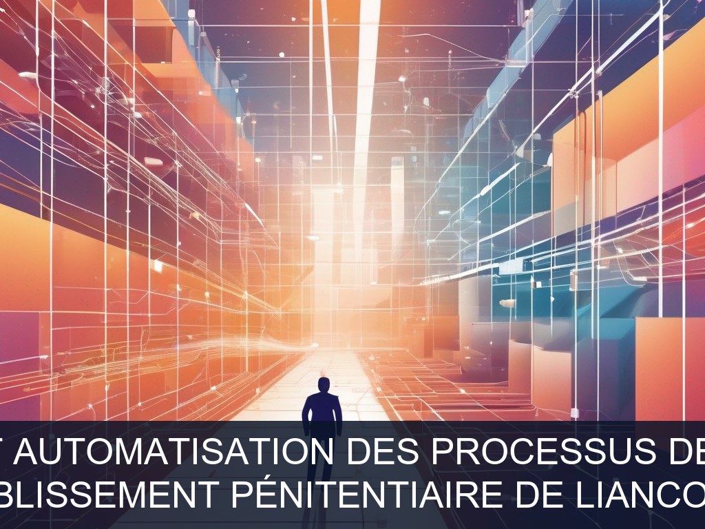 Illustration pour Établissement Pénitentiaire de Liancourt: Digitalisation et automatisation des processus de gestion pénale (Potentiel à Court Terme)