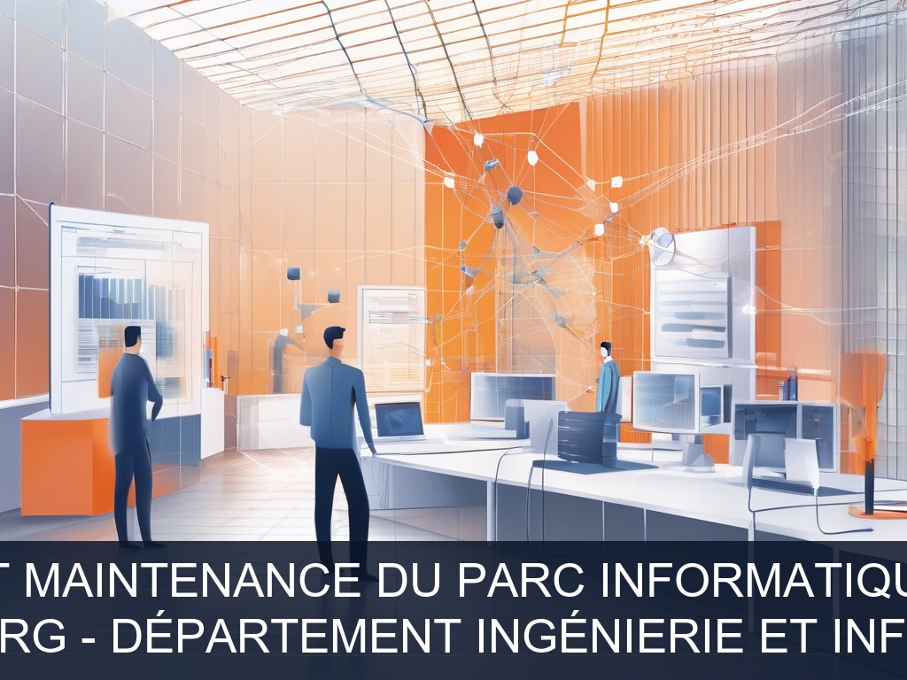 Illustration pour Université de Strasbourg - Département Ingénierie et Informatique de Proximité: Optimisation et maintenance du parc informatique de proximité (Opportu
