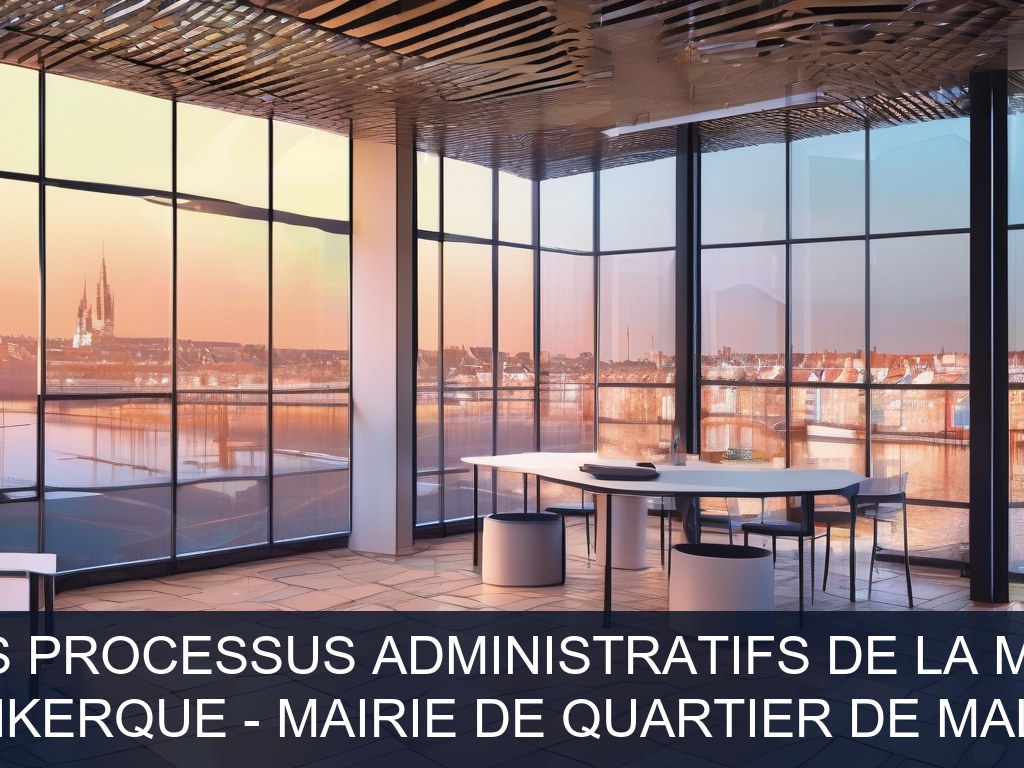 Illustration pour Ville de Dunkerque - Mairie de quartier de Malo-les-Bains: Digitalisation des processus administratifs de la mairie de quartier