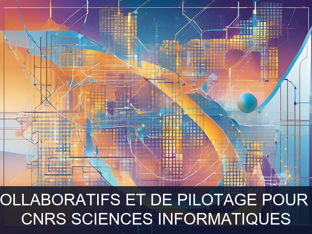 Illustration pour CNRS Sciences informatiques: Mise en place d’outils collaboratifs et de pilotage pour le programme PEPR O2R (Potentiel à Court Terme)