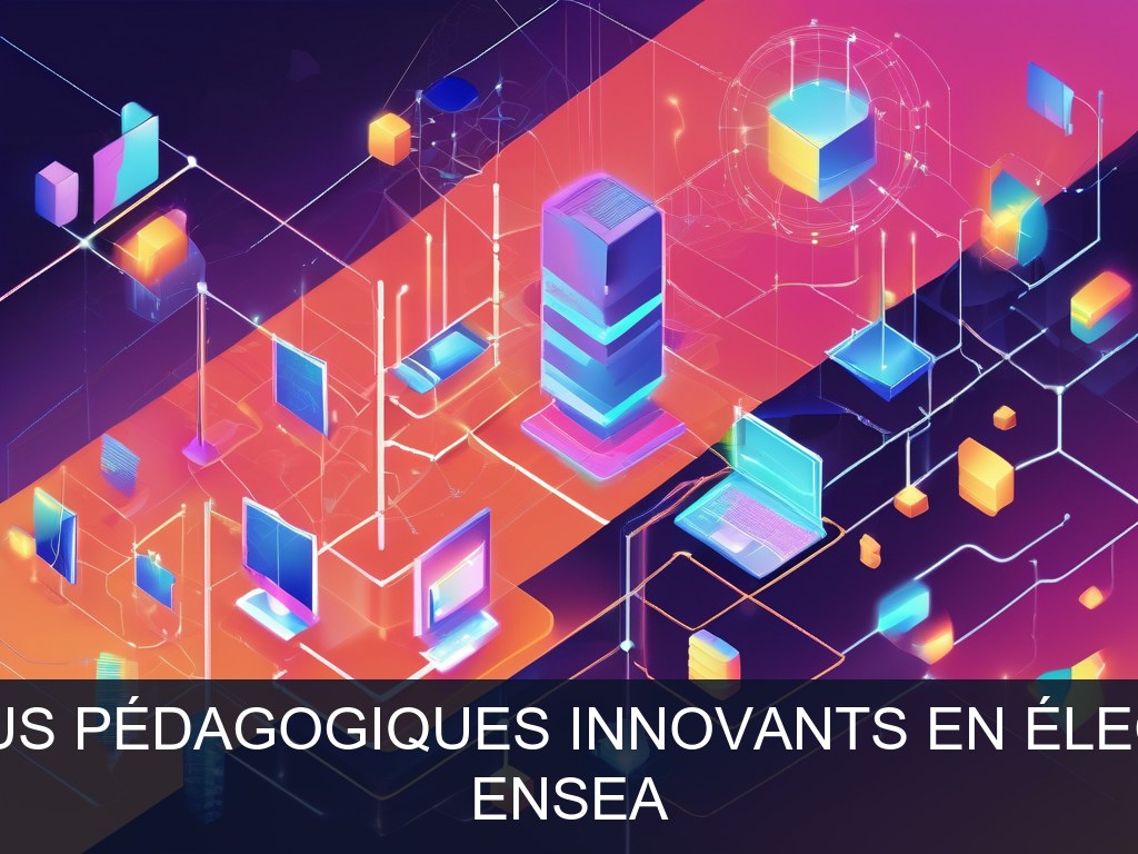 Illustration pour ENSEA: Développement de contenus pédagogiques innovants en électronique et informatique (Potentiel à Court Terme)