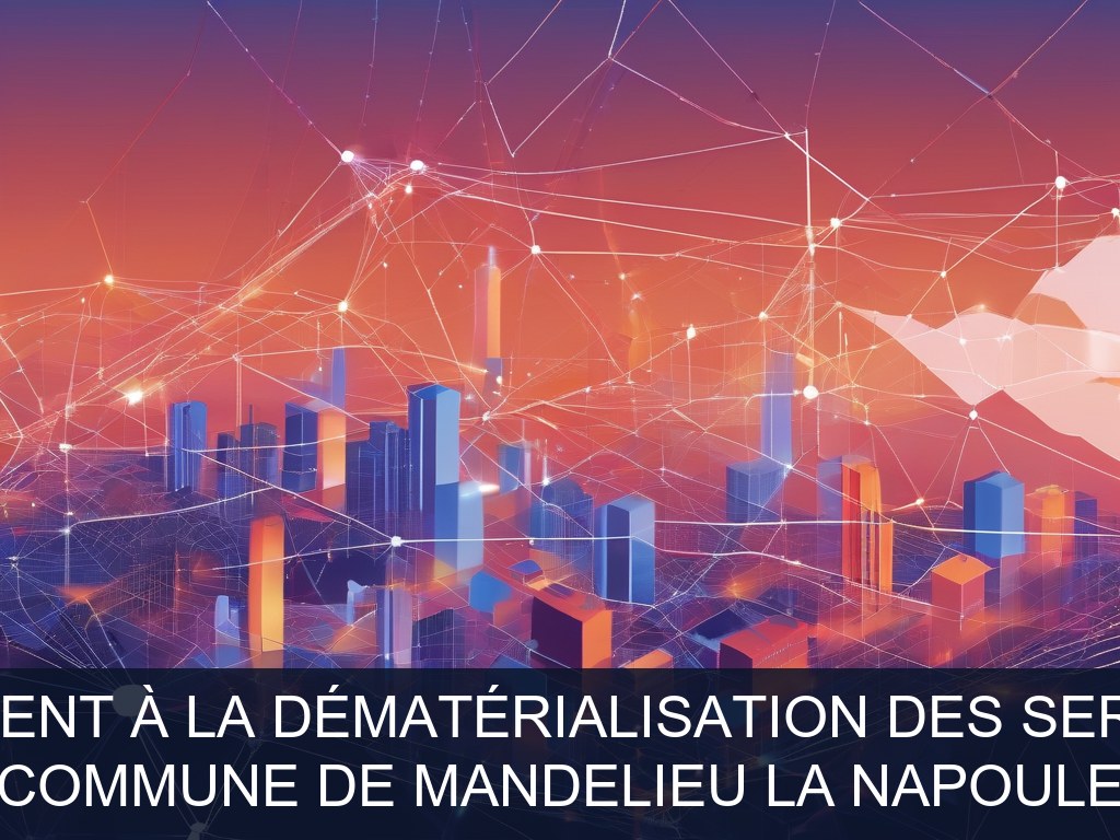 Illustration pour Commune de Mandelieu La Napoule: Accompagnement à la dématérialisation des services métiers (Potentiel à Court Terme)