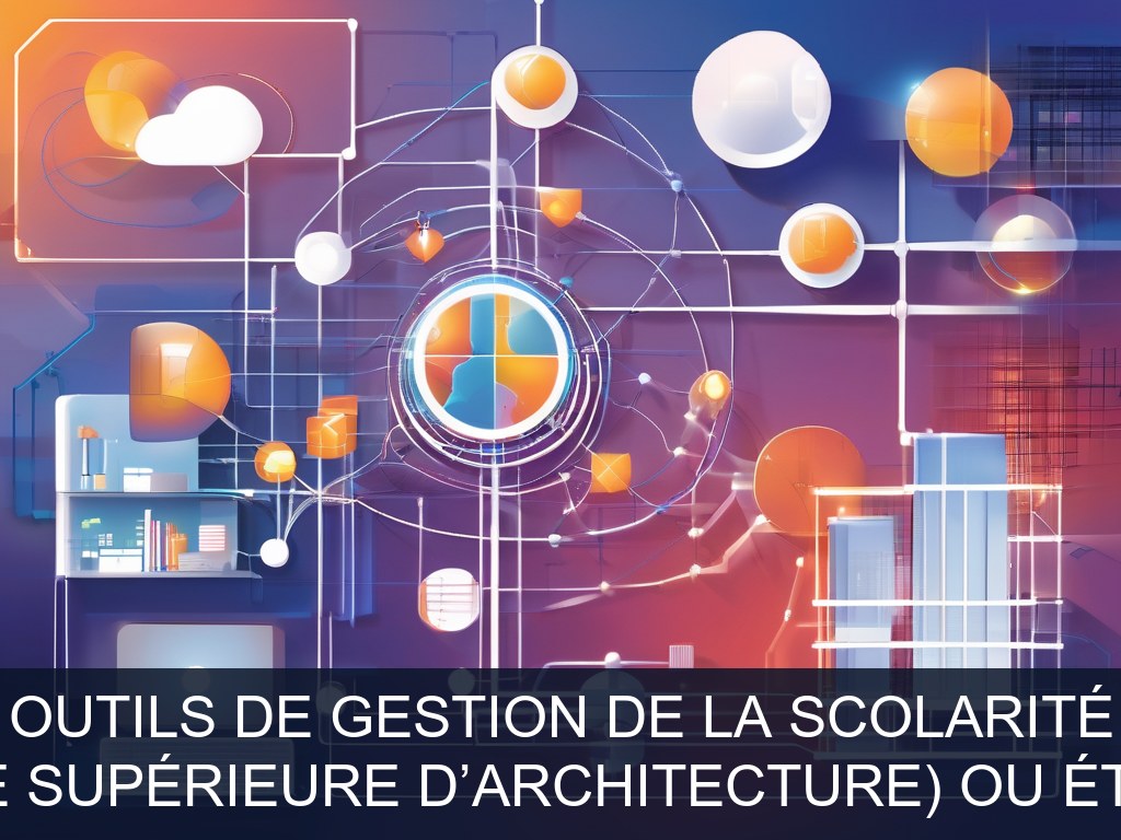 Illustration pour ENSA (École Nationale Supérieure d’Architecture) ou établissement similaire: Modernisation des outils de gestion de la scolarité et de la formation (P