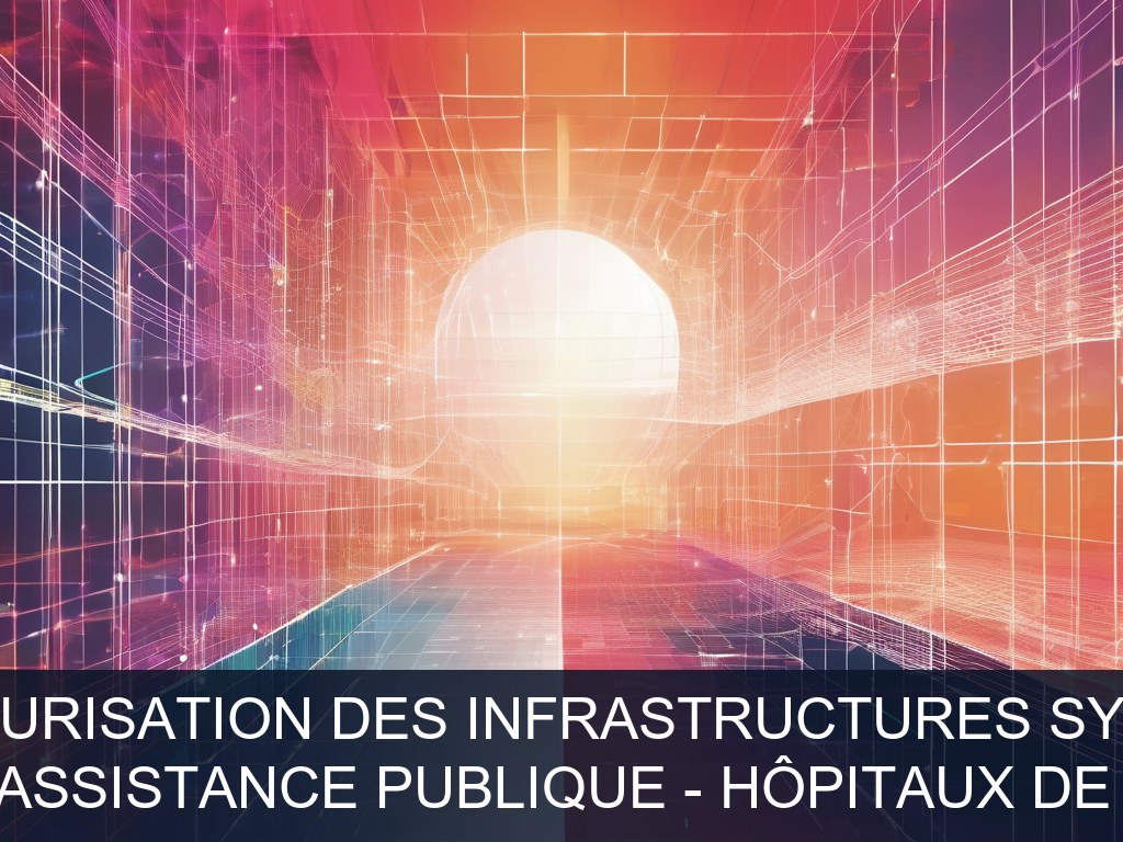 Illustration pour APHP (Assistance Publique - Hôpitaux de Paris): Modernisation et sécurisation des infrastructures systèmes hospitalières (Potentiel à Court Terme)