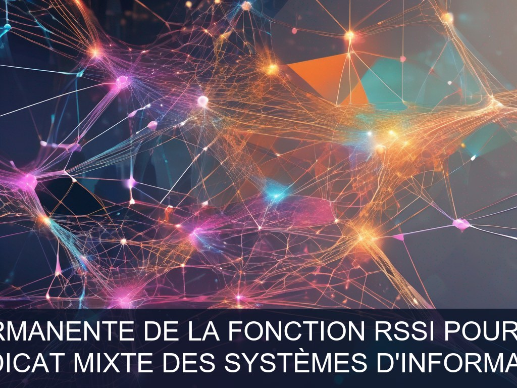 Illustration pour Syndicat Mixte des Systèmes d'Information: Intégration permanente de la fonction RSSI pour sécuriser le SI (Opportunité Urgente)