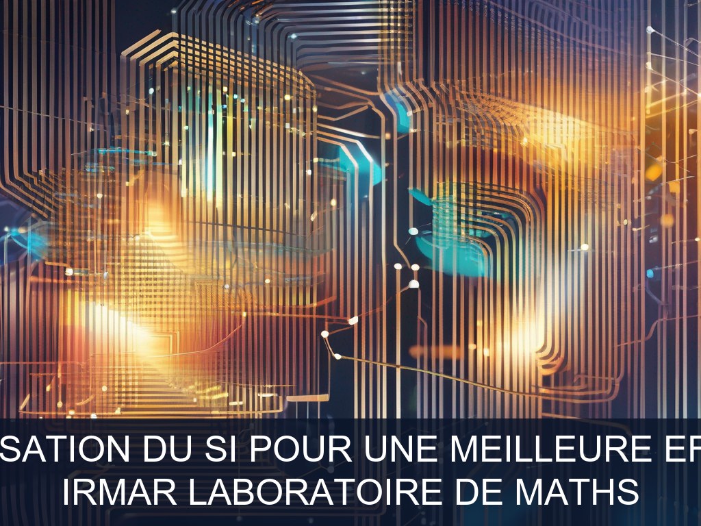 Illustration pour IRMAR Laboratoire de Maths: Modernisation du SI pour une meilleure efficacité (Potentiel à Court Terme)