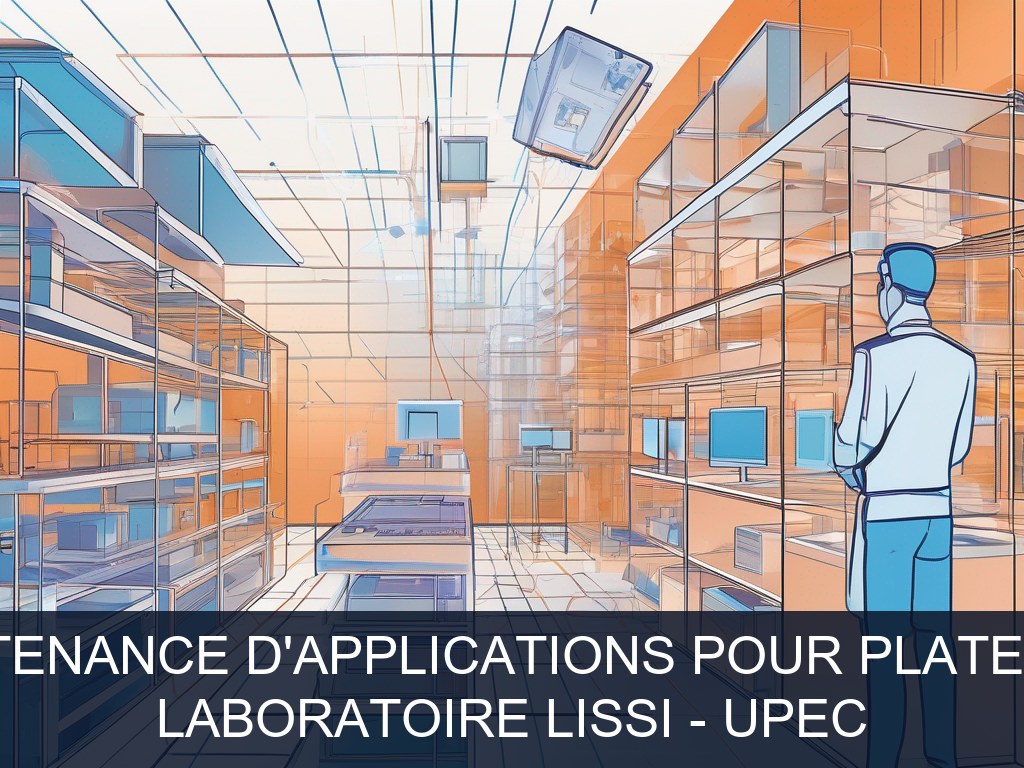 Illustration pour Laboratoire LISSI - UPEC: Développement et maintenance d'applications pour plateformes expérimentales (Potentiel à Court Terme)