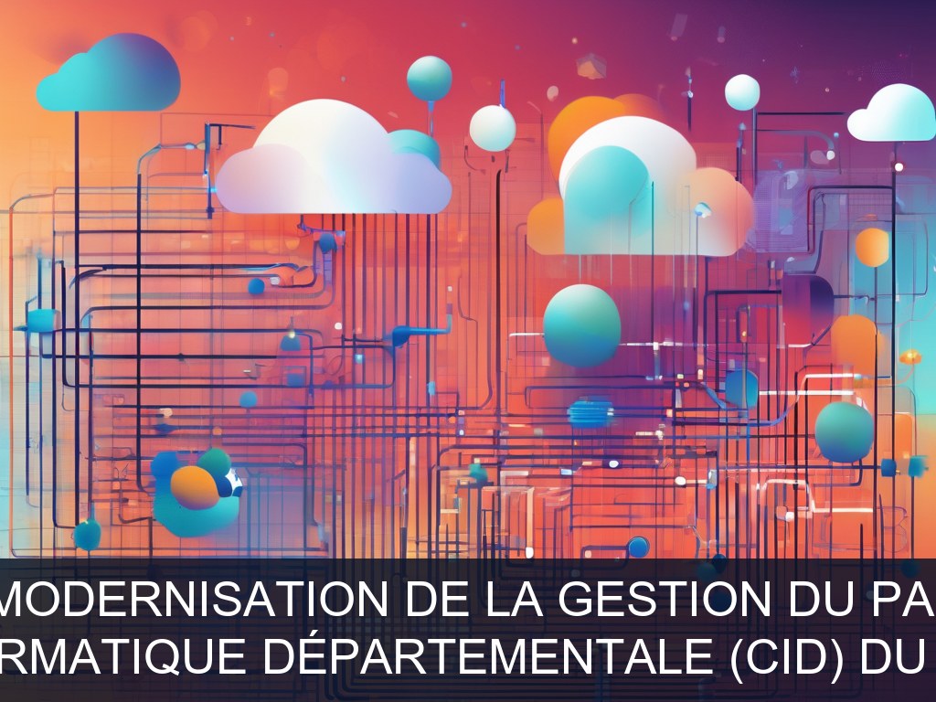 Illustration pour Cellule informatique départementale (CID) du Loir-et-Cher: Optimisation et modernisation de la gestion du parc informatique (Potentiel à Court Terme)
